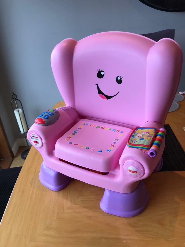 fisher price laugh and learn smart stages chair pink